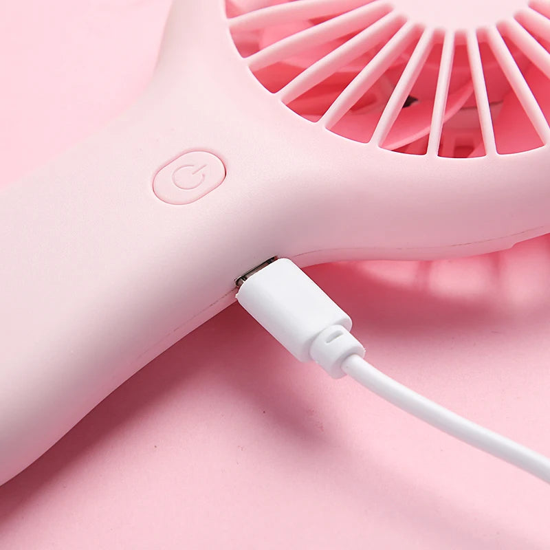 Sleek Mini Fan Pink