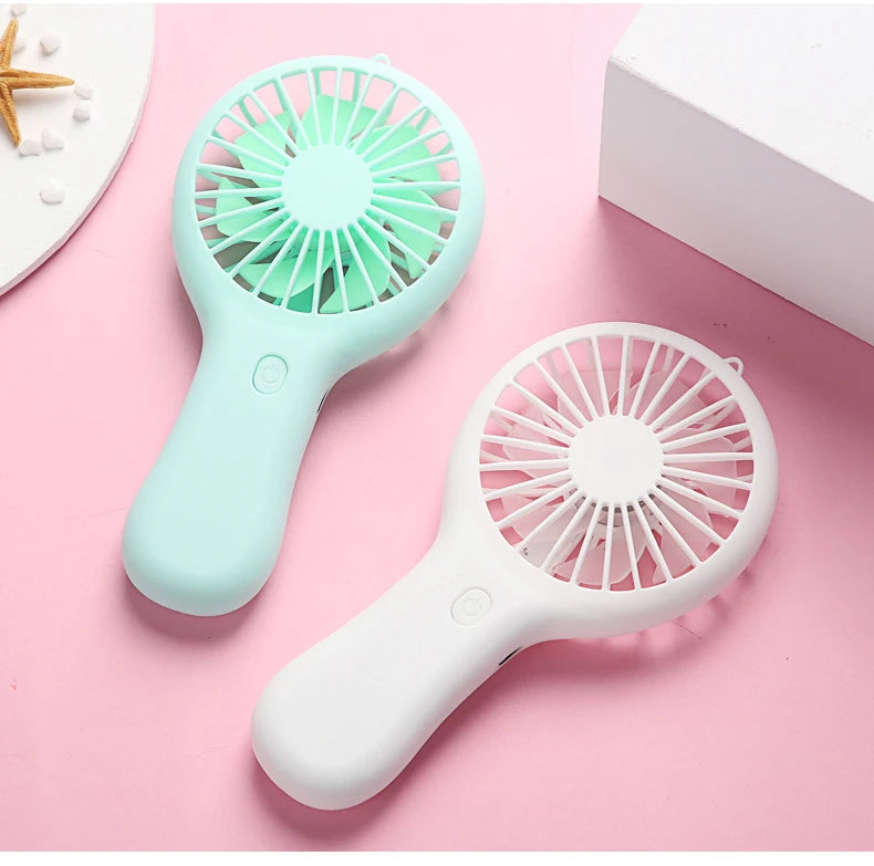 Sleek Mini Fan Teal